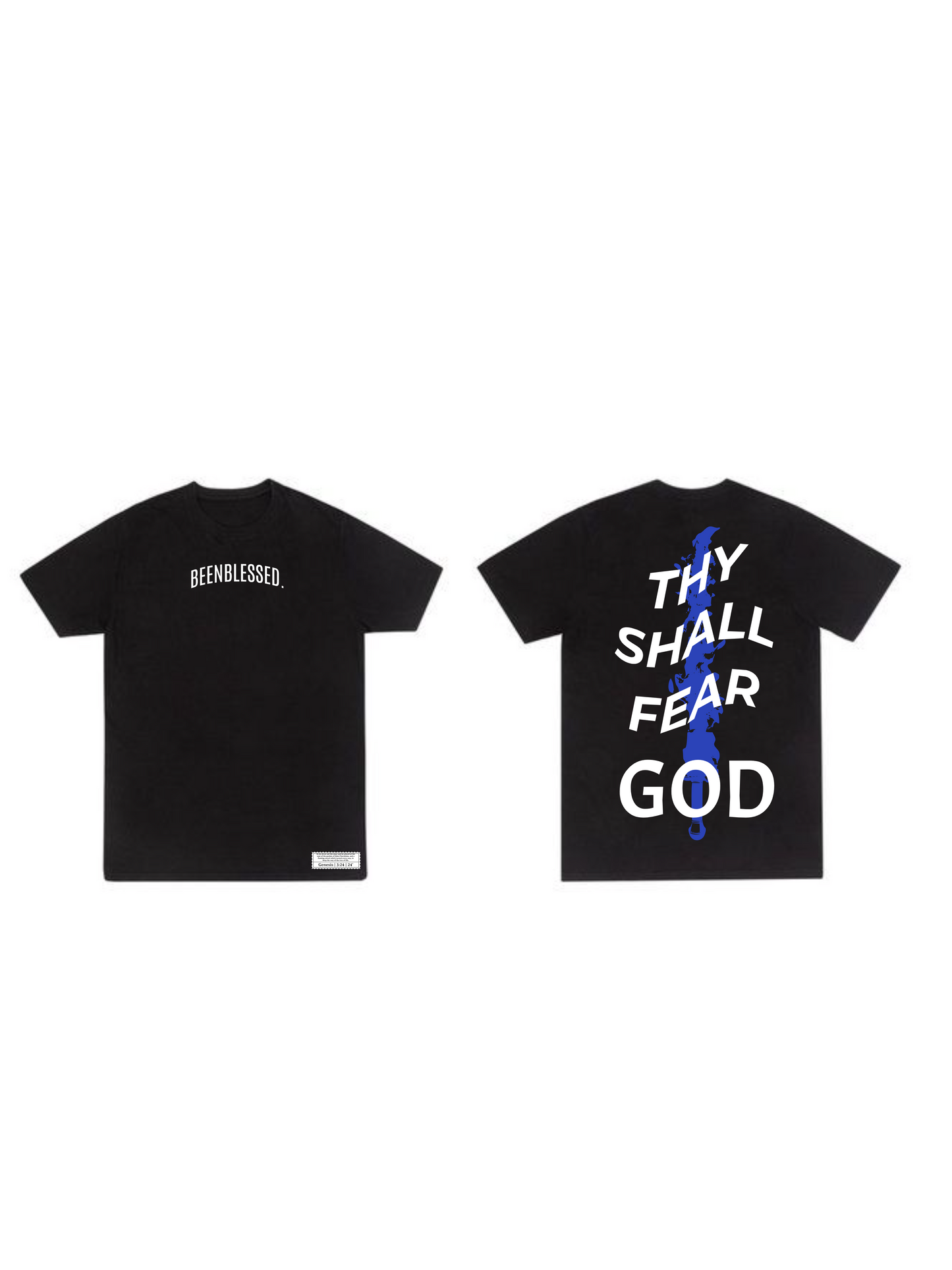 Black Thy Shall Fear God Tee