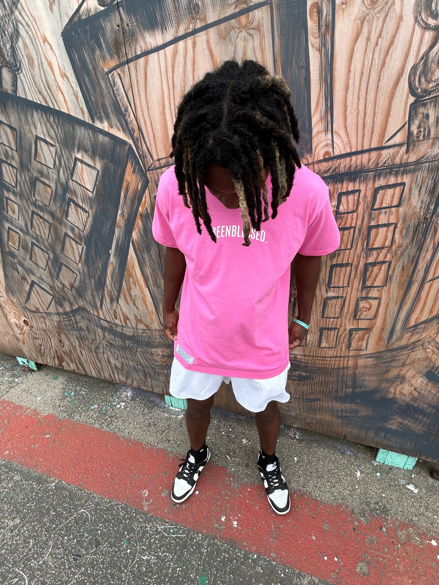 Pink Thy Shall Fear God Tee